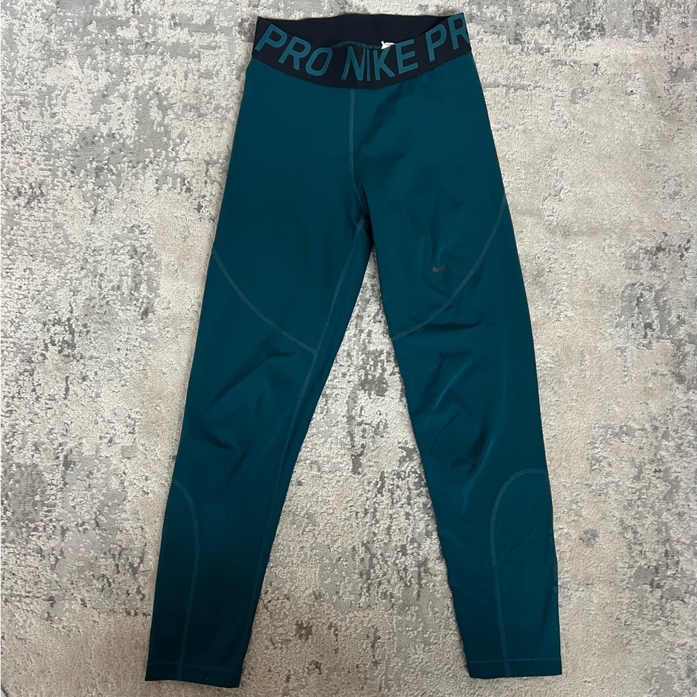 Nike Pro Teal 7/8 Leggings